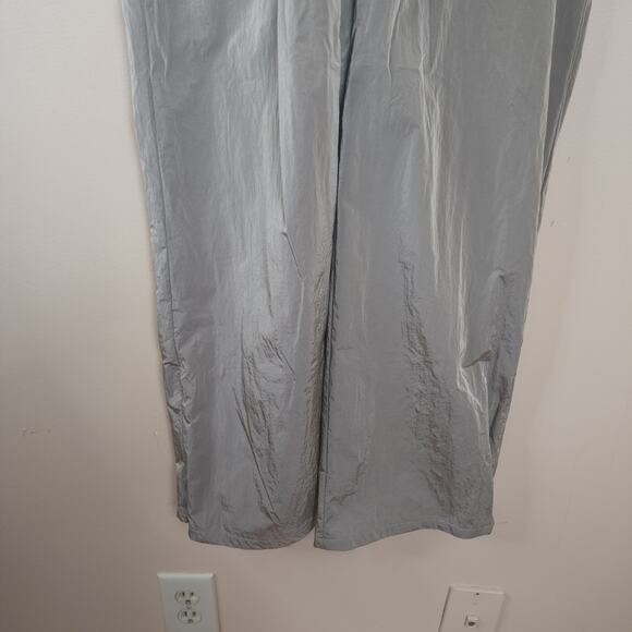 Good American Wide Leg Track Pants in Brindle Size S - Picture 5 of 10